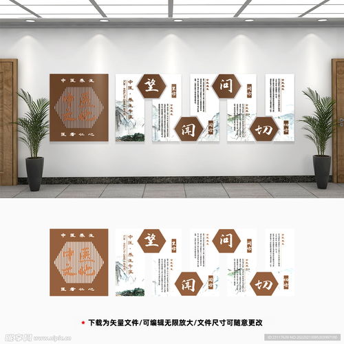 中医文化墙设计图
